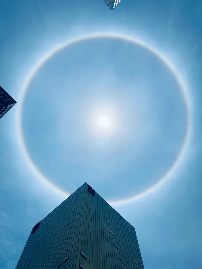 日晕科幻大片刷屏接下来七天厦门将