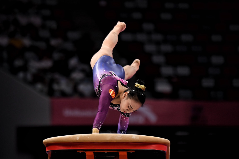 体育体操全锦赛女子跳马决赛赛况