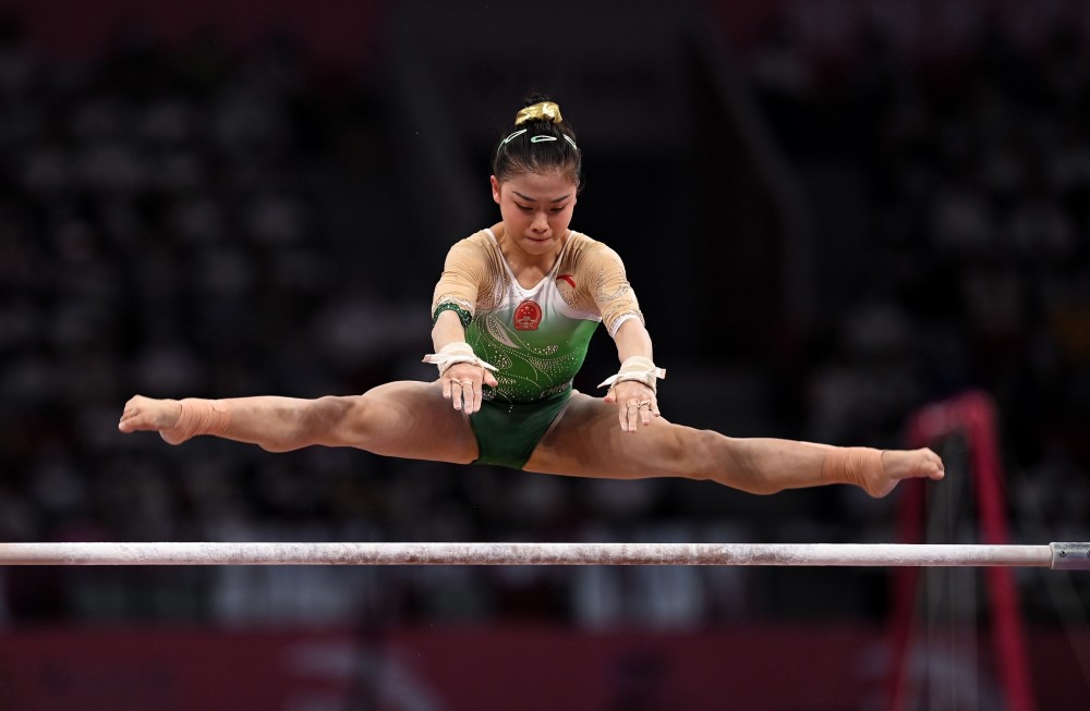 體育體操全錦賽女子高低槓決賽賽況