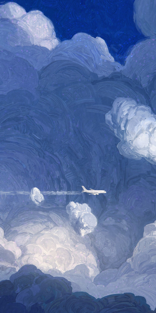 ins风壁纸第二期|天蓝色风格来咯