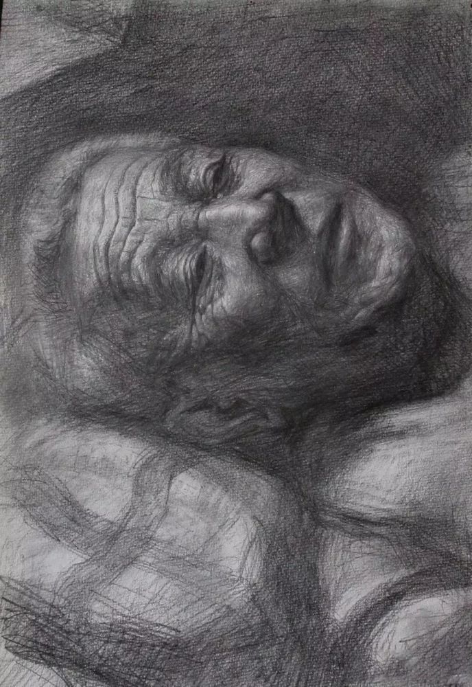 沙伟臣早期素描作品你觉得怎样