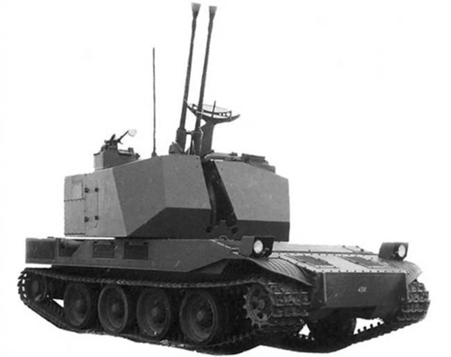 博福斯veak4062自行防空炮因为太贵而被放弃的装备