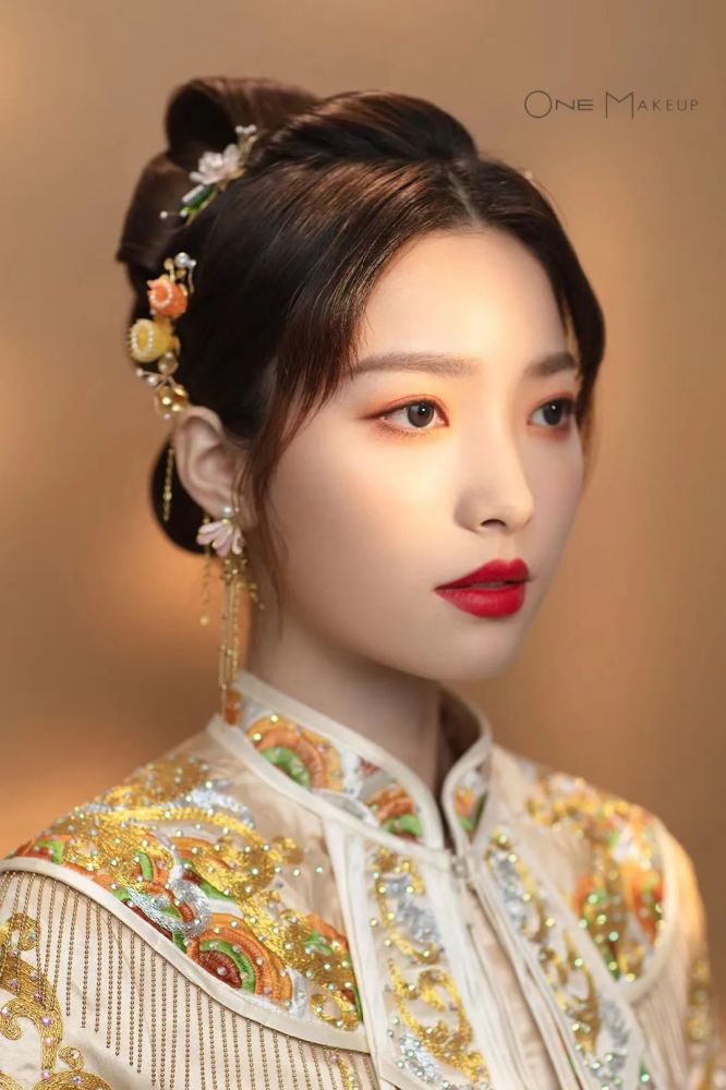 中式婚礼首选,经典中式新娘造型_腾讯新闻