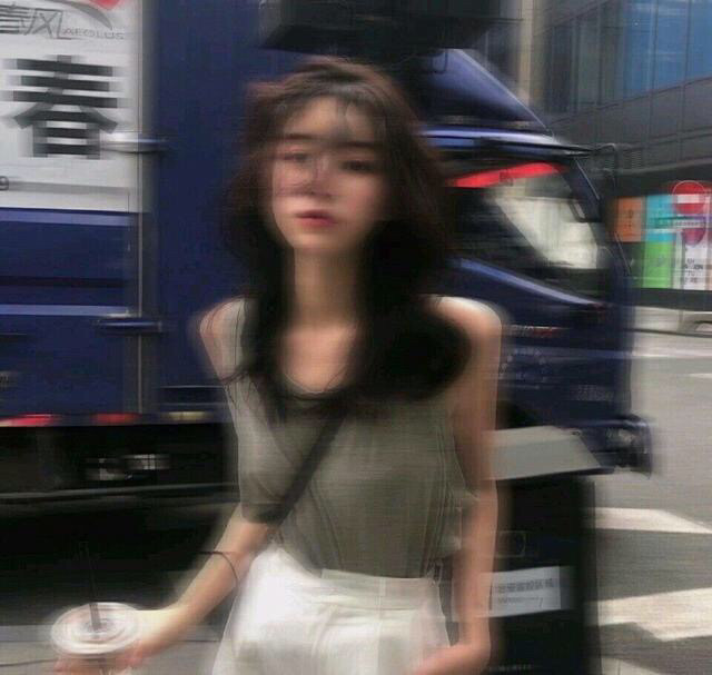 ins小众模糊女生头像