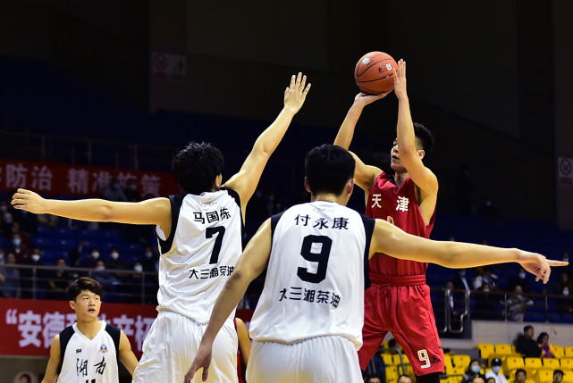 体育 全运会 男子u22篮球资格赛 天津胜河南 腾讯新闻