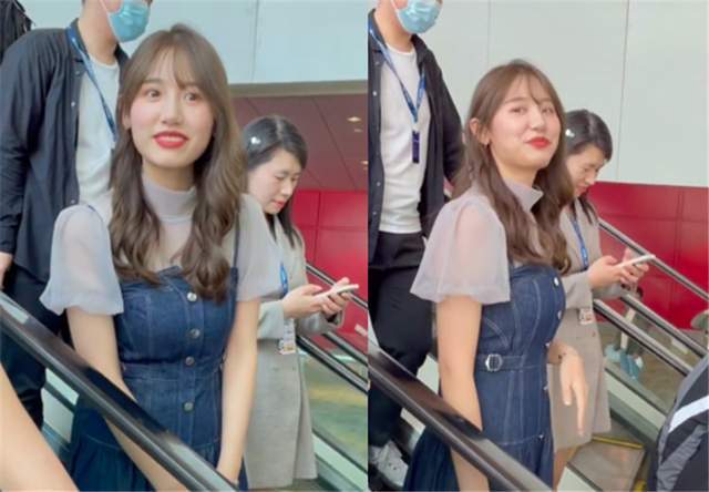 "蓝衣战神"路人照曝光,失去十级美颜后很一般?同为生图鹿早早绝了