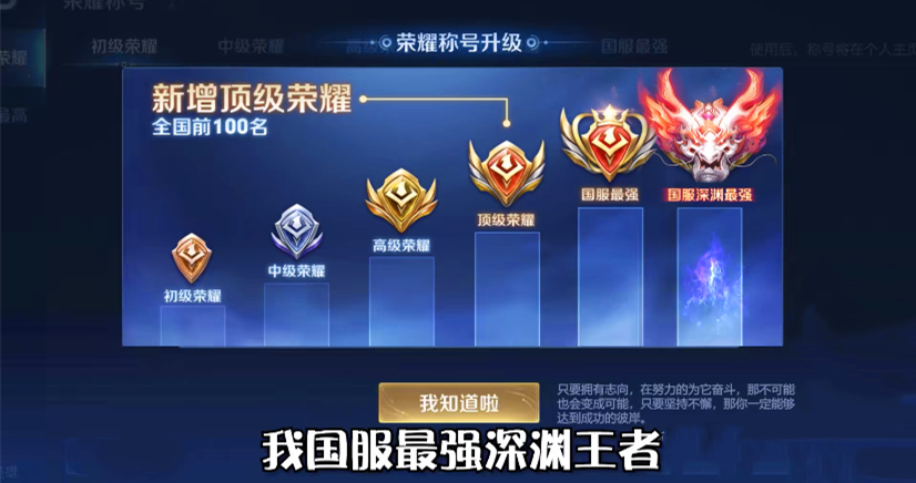 王者荣耀深渊王者是否真实存在1000颗星真的可以达到吗