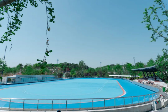 绵阳南湖体育公园改造图片