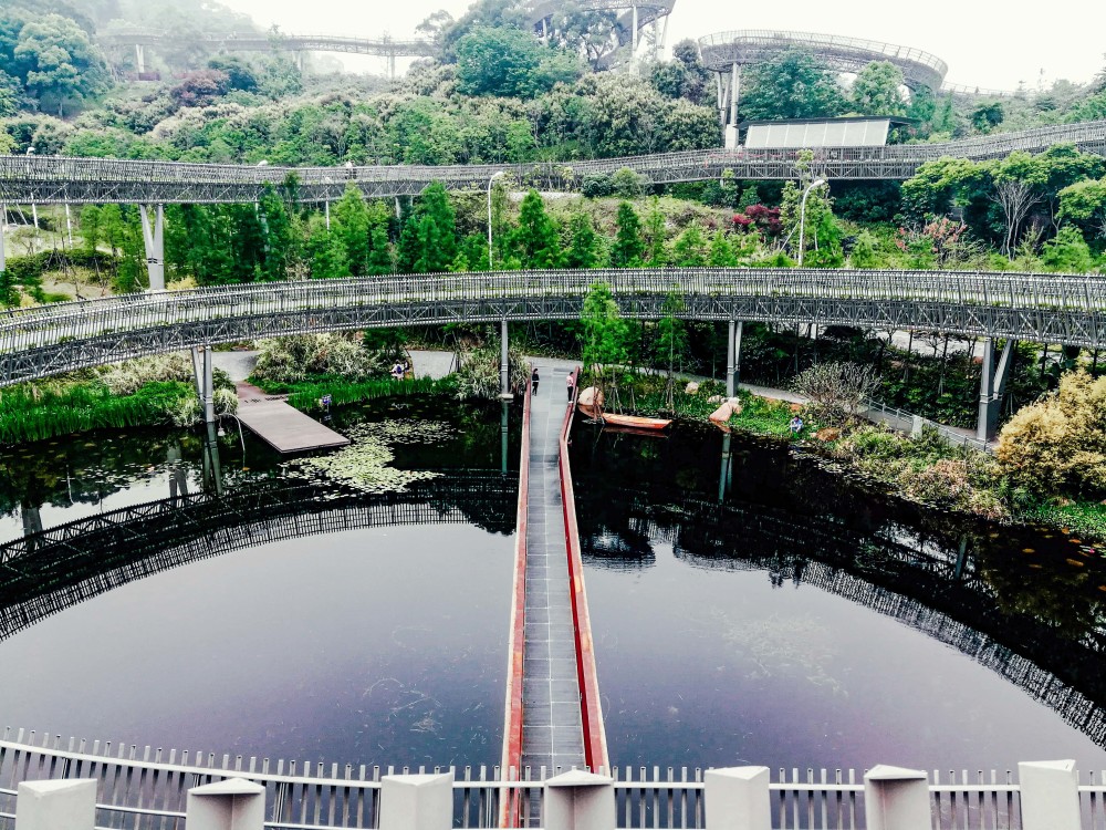 福建省福州市福道梅峰山地公園風光