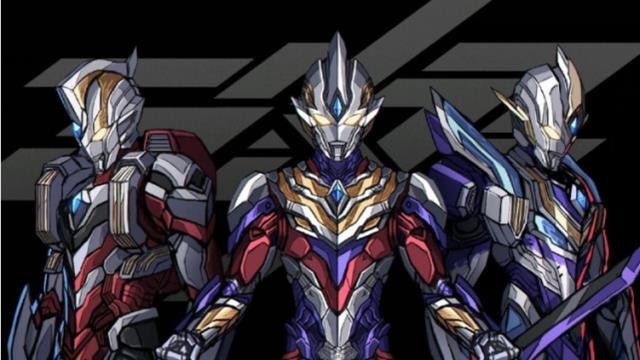 奥特曼大神自制机动特利迦三大装甲形态无比酷炫天空型无敌