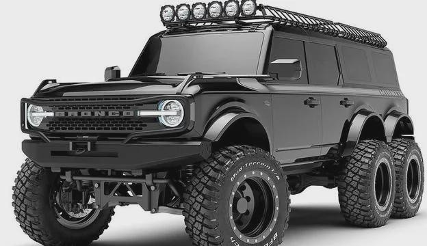 性能最强的福特bronco六轮驱动个性外观气场不输奔驰g级