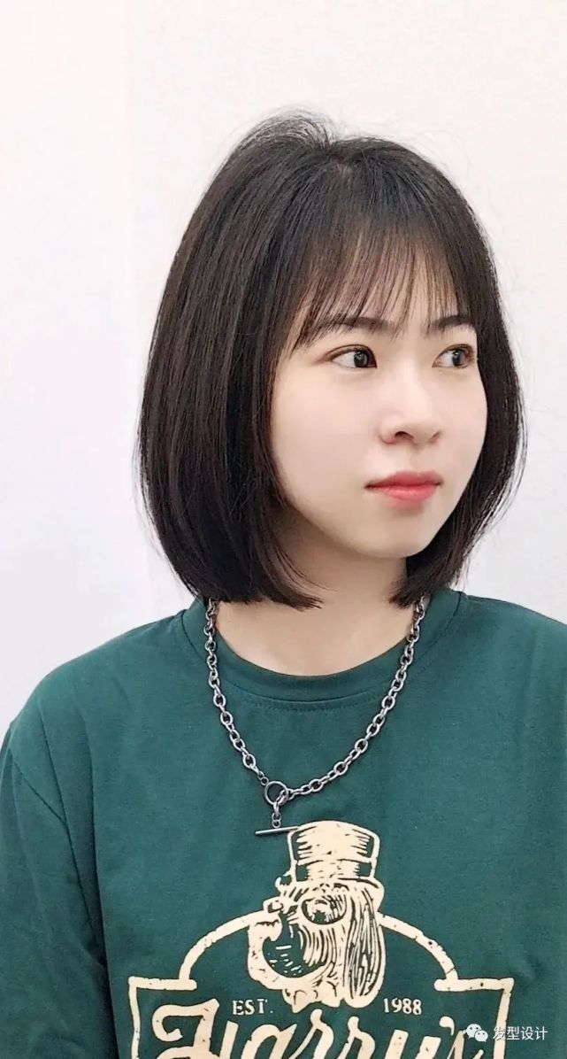 "bob头,百年经典,最夏天的短发|短发|发型|刘海|波波头