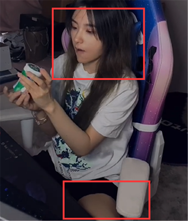 rita素颜拍视频黑色长袜有点难顶粉丝却发现她脸上长了胡子