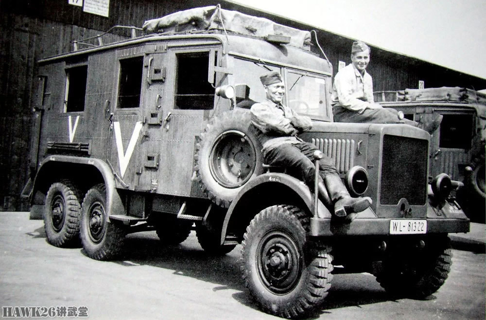 德军士兵回忆说:einheits-diesel卡车在任何天气条件下,都能够可靠