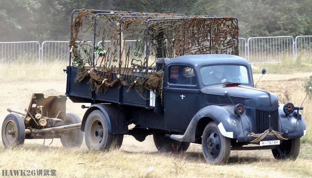 第二次世界大战德国军用卡车知多少欧宝担任主力奔驰等充当辅助