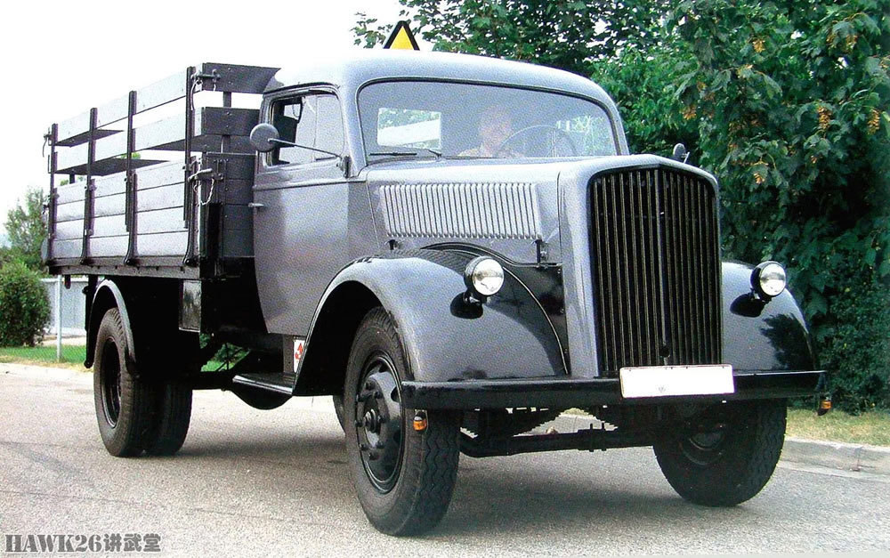 第二次世界大战德国军用卡车知多少欧宝担任主力奔驰等充当辅助