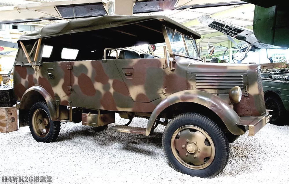 第二次世界大战德国军用卡车知多少欧宝担任主力奔驰等充当辅助