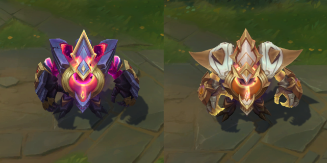 皮肤鉴赏至臻暗星墨菲特与原版对比