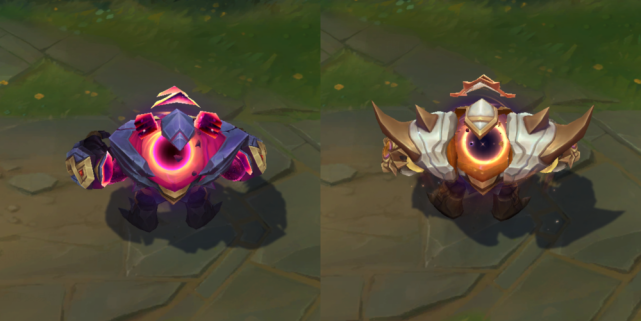 皮肤鉴赏至臻暗星墨菲特与原版对比