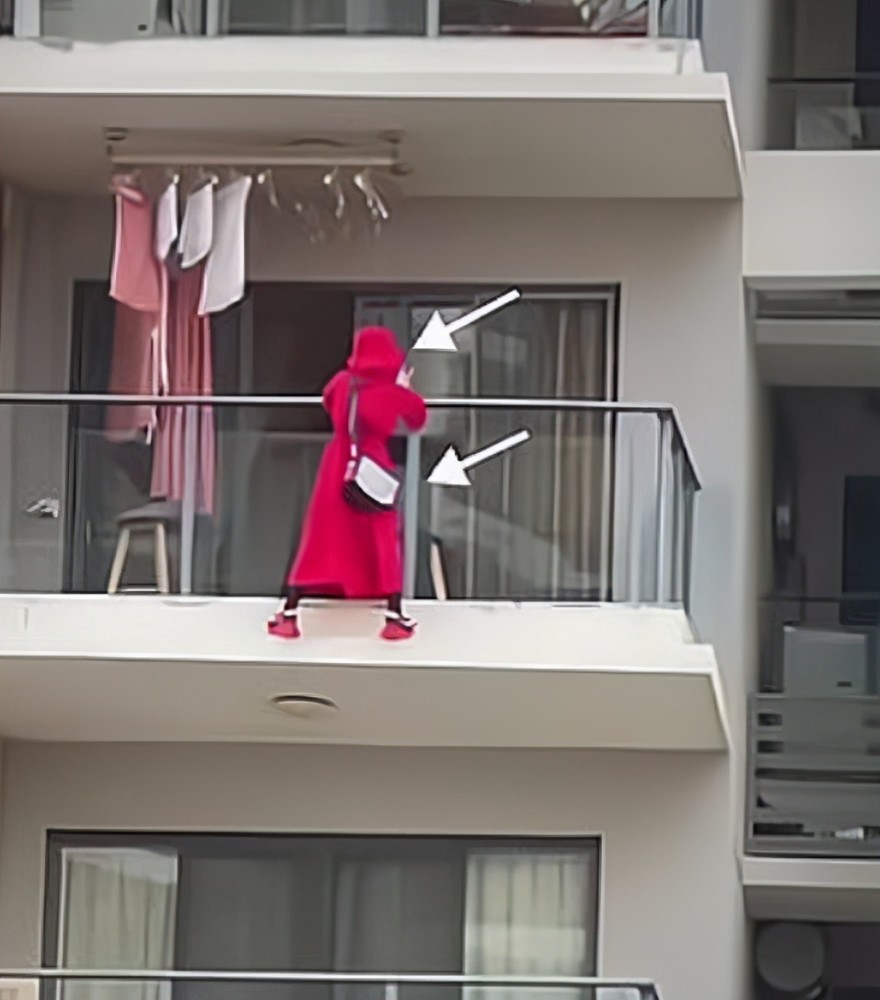 红衣女子"25楼跳舞"坠亡:遗书疑似免责工具!