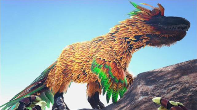 靠吼叫扰乱军心方舟生存进化羽暴龙恐怖buff让生物失态