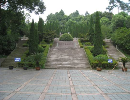 慈湖烈士陵园图片