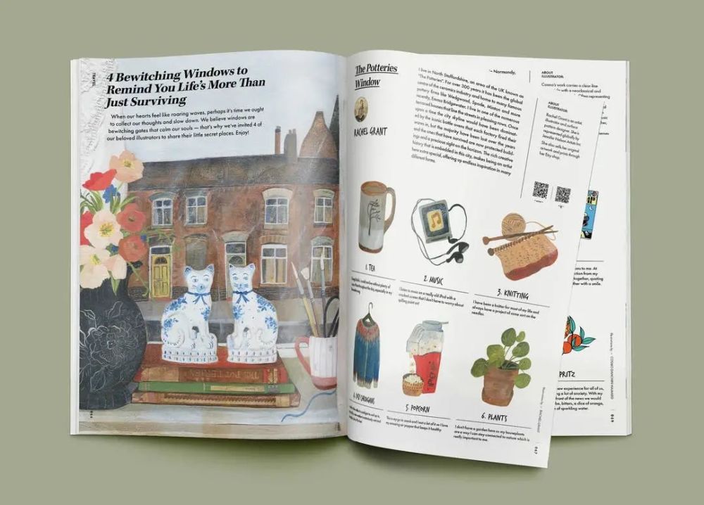 艺术留学生都从哪些插画杂志里找灵感?