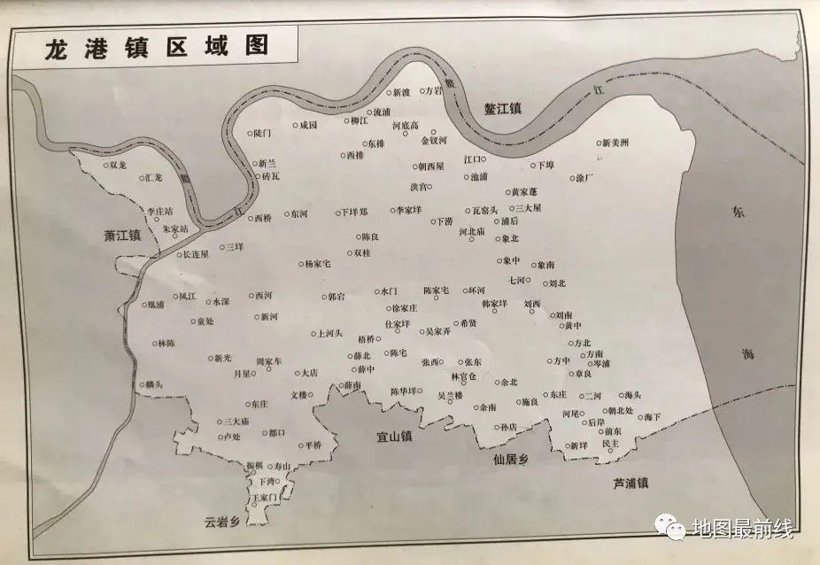 龙港市行政区划分图