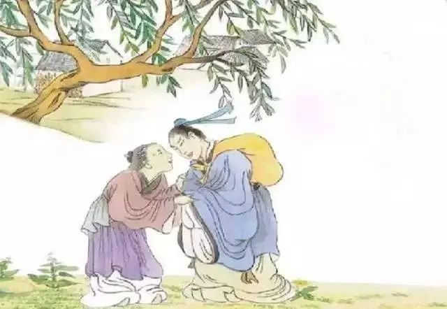 中华好诗词母别子子别母白日无光哭声苦