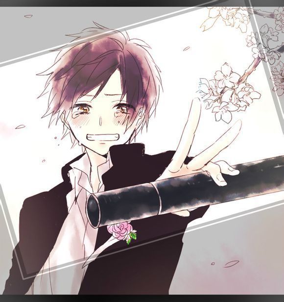 动漫二次元男生头像原来男孩子流泪也这么可爱