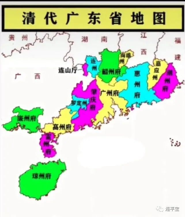 明崇祯七年(1634,割惠州府和平县之惠化图,河源县之忠信图,长宁县(今