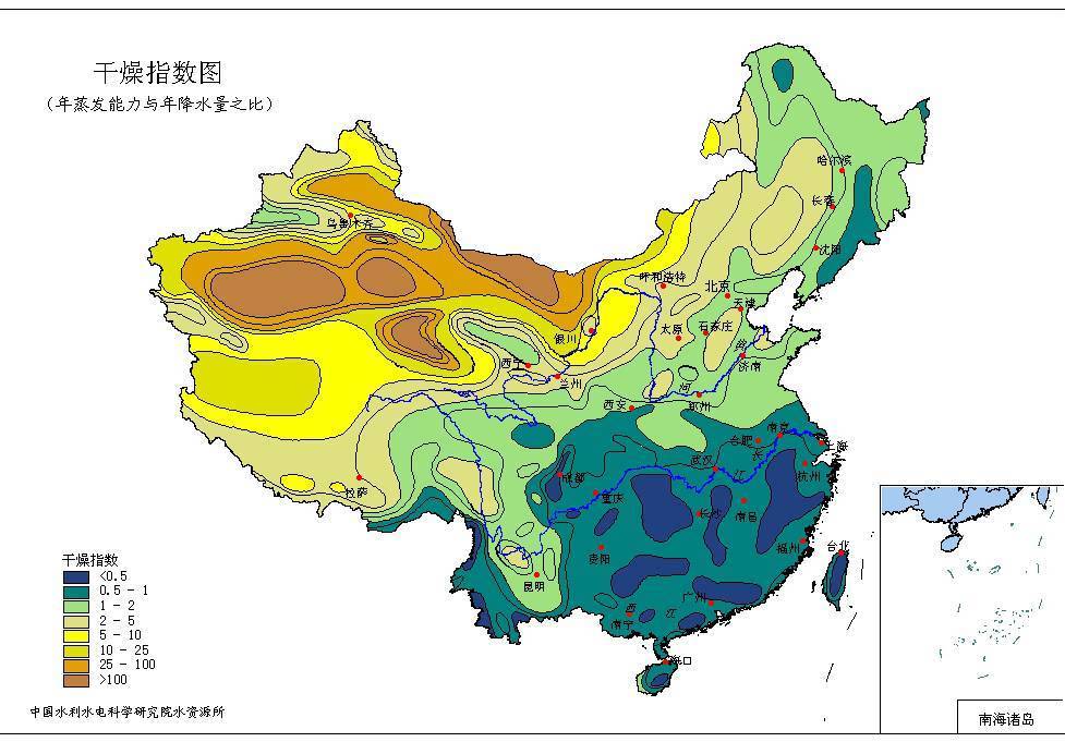 而且周圍或有高山高原阻擋,或有大片陸地加大縱深(南部有青藏高原