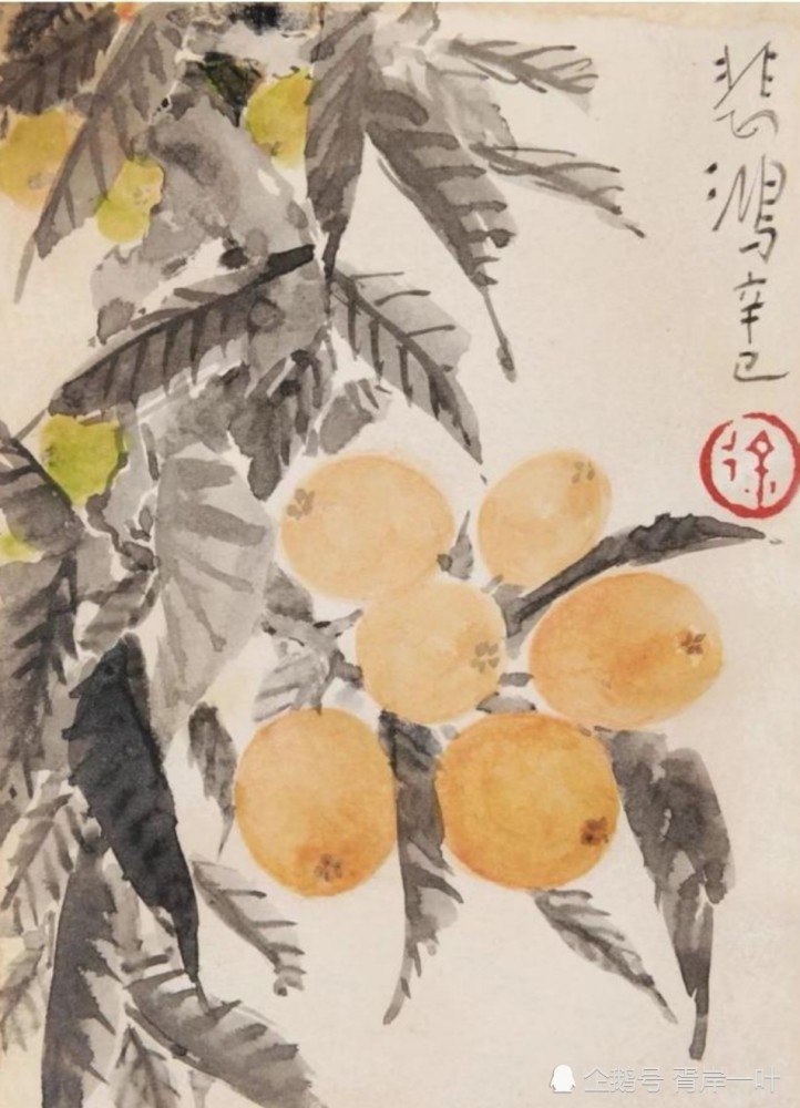 如北宋徽宗,林椿等,明代沈周,虚谷等,现代画家徐悲鸿等均有枇杷的画作