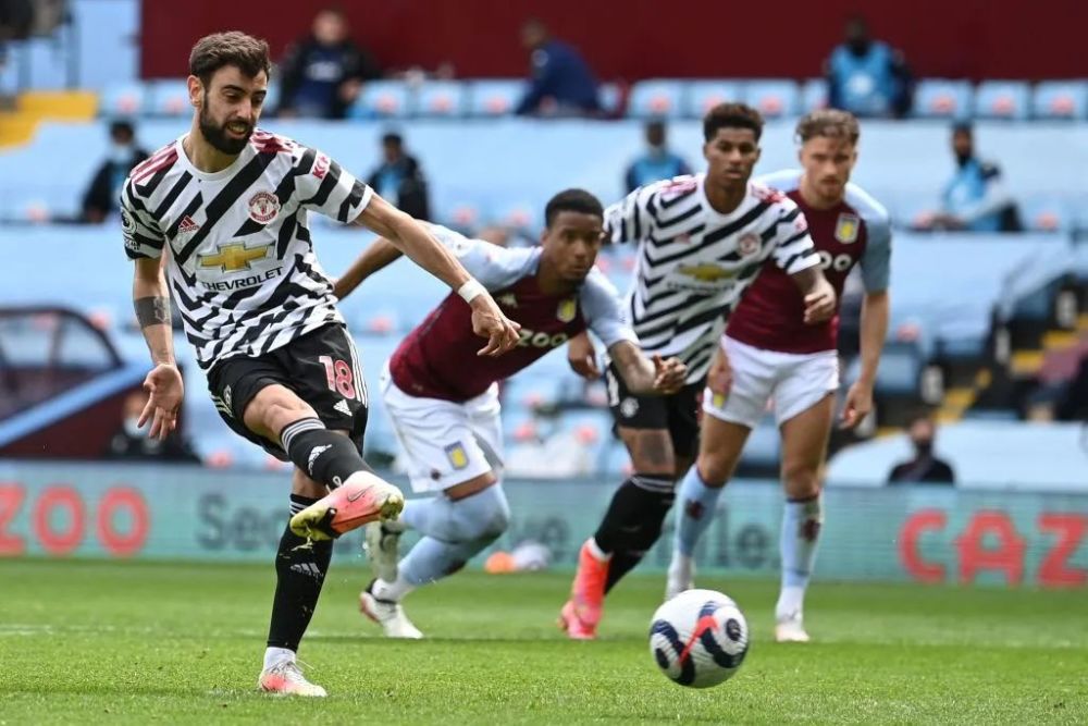 曼联逆转维拉阿森纳送西布朗降级丨第35轮