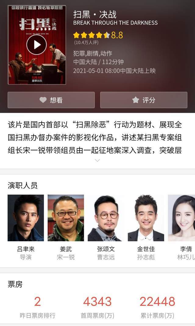 另类解读扫黑决战一个儿子为老爹的风流反搭上自己的悲情剧