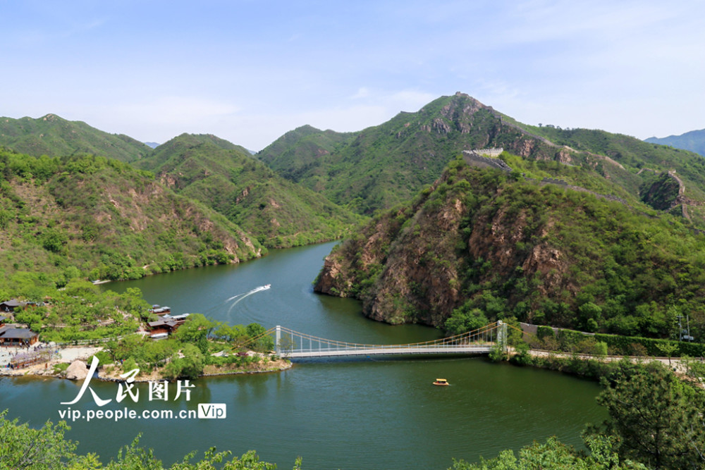 2021年5月9日,北京市怀柔区九渡河镇黄花城水长城景区景色秀美壮观