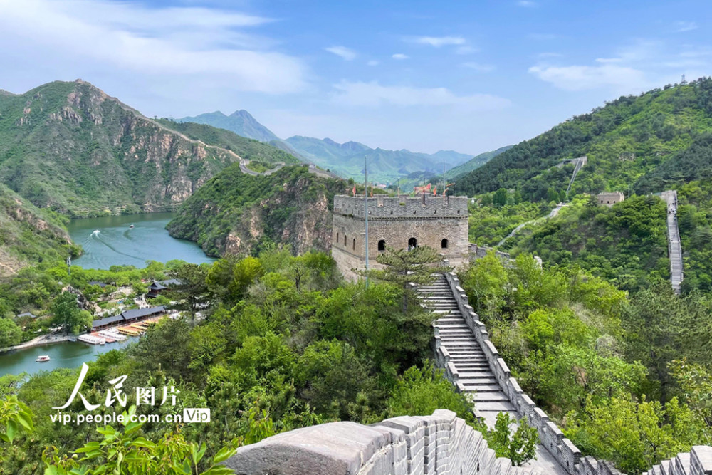 2021年5月9日,北京市怀柔区九渡河镇黄花城水长城景区景色秀美壮观