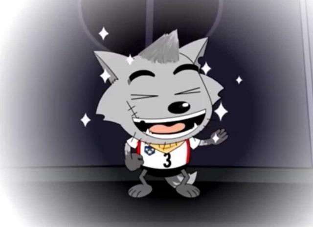 这是灰太狼嫉妒的,渴望自己能在红红眼中是那么帅,所以灰太狼也想变成