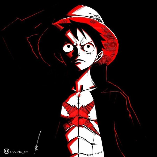 黑系画风的海贼王御田像反派罗宾黑化