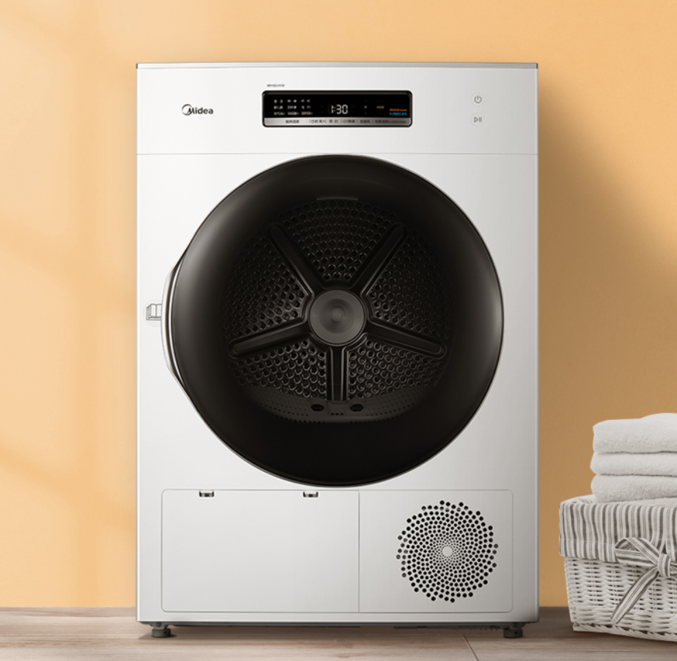 美的初见热泵干衣机为你的高级衣物带来看得见的呵护