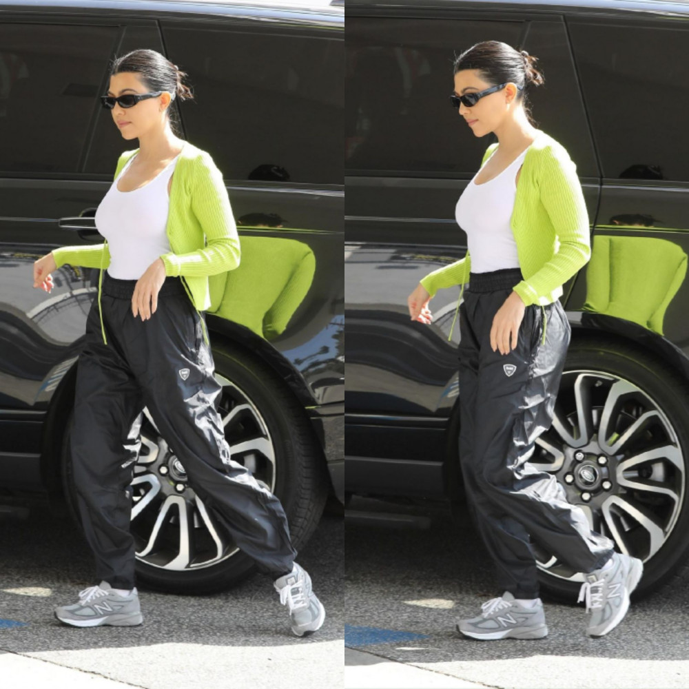 考特尼卡戴珊气场太强了身高只有152cm魅力却有两米八