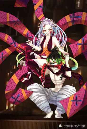 鬼灭之刃 上弦六 悲情兄妹妓夫太郎与堕姬 腾讯新闻