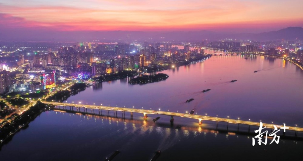 "跨越21城"系列|粤北明珠迈向"融湾"先行市