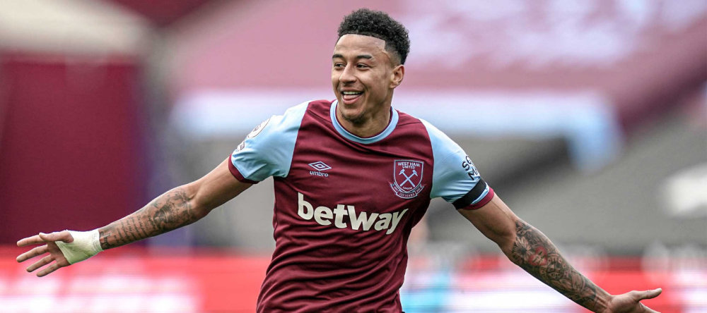 杰西-林加德西汉姆联(租借自曼联),2020——个人履历租借加盟西汉姆与