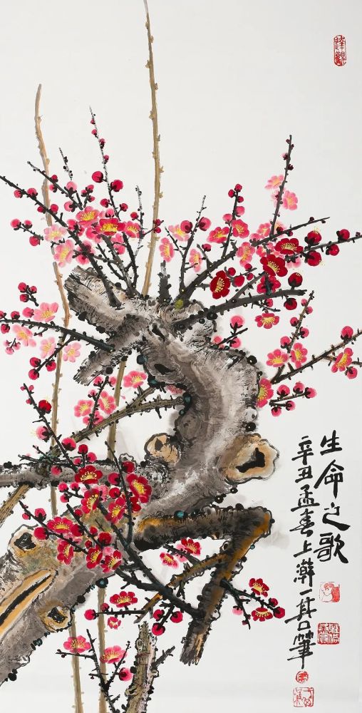 展讯我心向党百幅书画作品庆祝建党百年