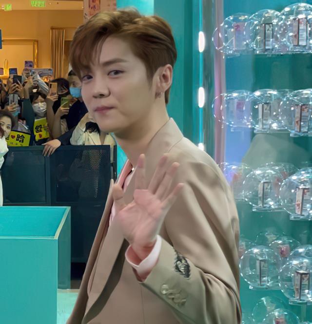 鹿晗生图曝光脸肿得像发面馒头网友精修挡不住疲惫和肿