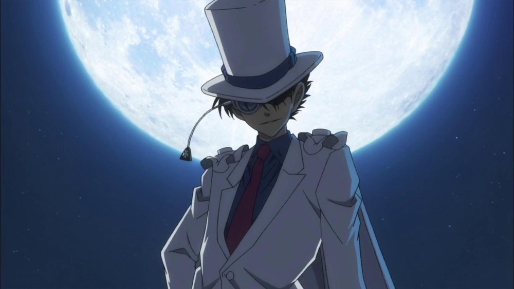 名侦探柯南首次官方人气投票怪盗基德第五柯南仅排第六