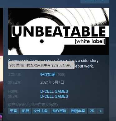 把音游当动画来做横空出世的unbeatableoldass音游