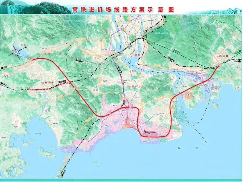 文件提出,加快建設長樂國際機場與福州各港口的快速通道,打造以福州