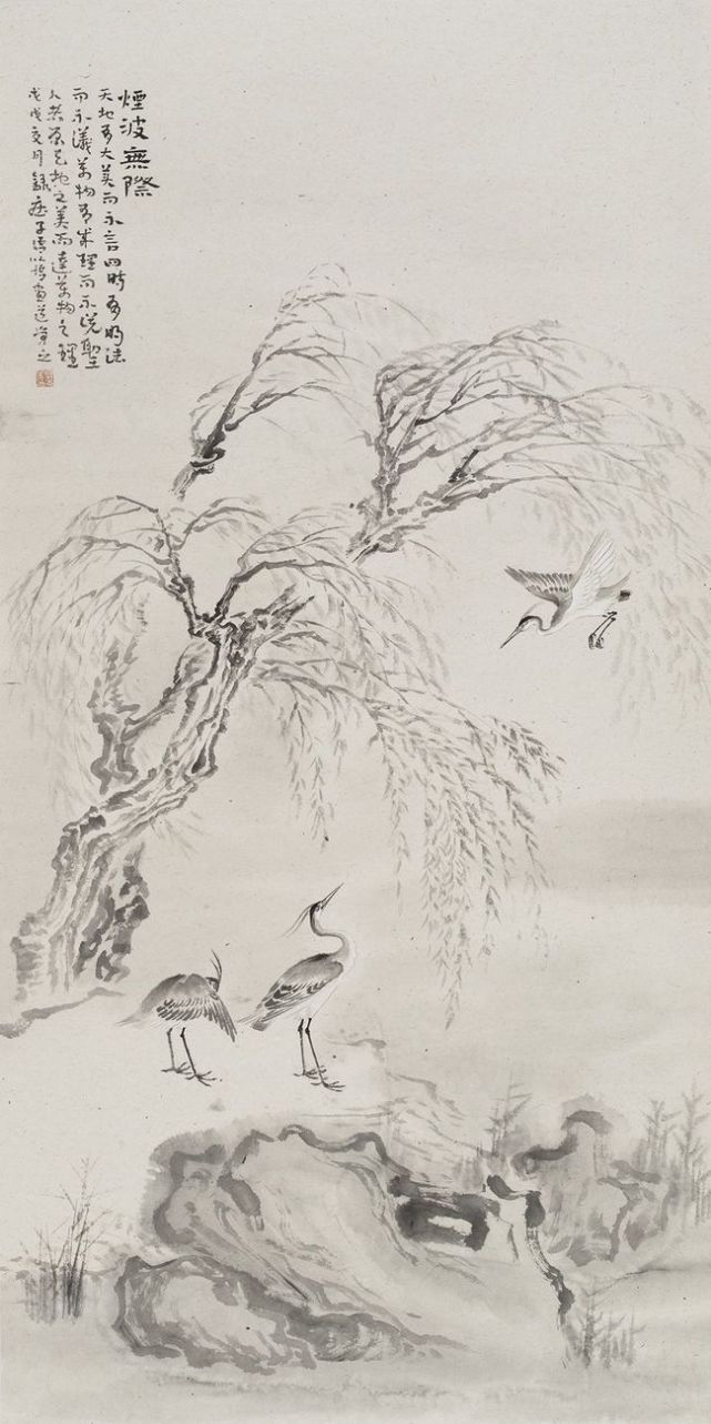 青年画家白洁:山林幽思人展—略谈禅画与我的艺术理想